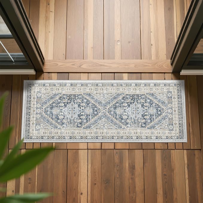 2x5 Rug Runner Non-Slip Washable Rugs - Image 4