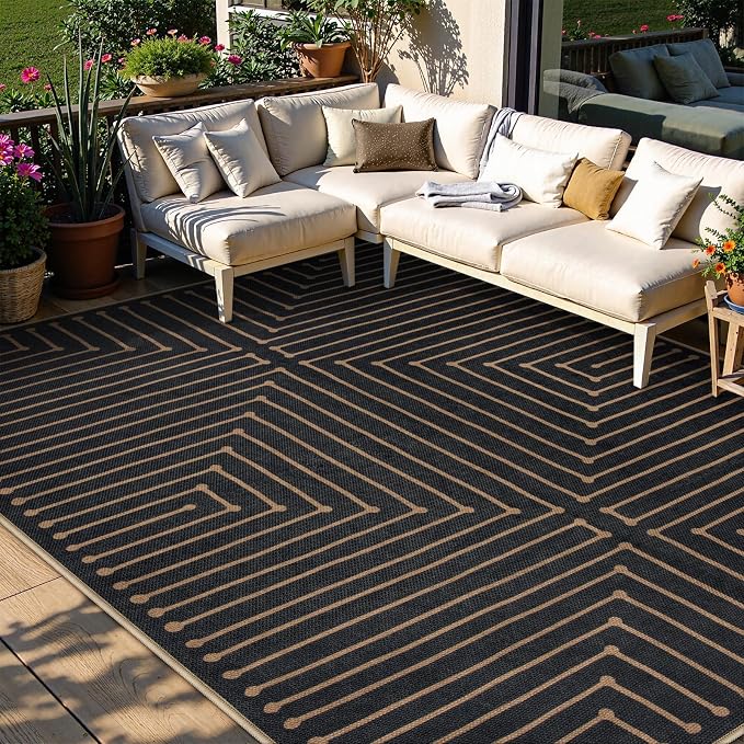 Lahome 8x10 Indoor Outdoor Rug by Lahome