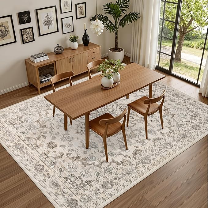 8x10 Area Rugs Living Room: Washable Rug - Image 5