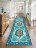 SERISSA 2'6"x12' Washable Non Slip Boho Runner Rug by SERISSAHomeDecorCollection