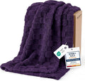 Bedsure GentleSoft Purple Throw Blanket by Unknown