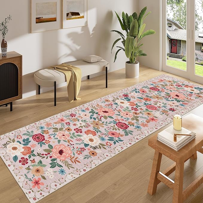 DUKINO 2x8 Runner Rug, Washable Runner Rug - Image 3