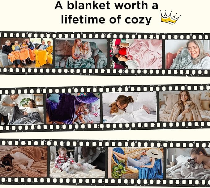 Bedsure GentleSoft Fleece Blanket Twin Size Grey - 300GSM Lightweight Plush Fuzzy Cozy Soft Warm Blanket for Bed, Sofa, Couch, Travel, Camping, 60x80 inches
