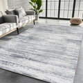 5x7 Washable Area Rugs for Living Room, Dining Room | Minimal, Ultra Soft Faux by Srugn