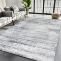 8x10 Washable Area Rugs for Living Room, Dining Room | Minimal, Ultra Soft Faux by Srugn
