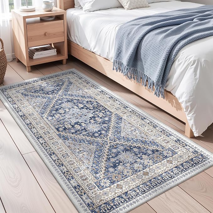 3x6 Runner Rug Non Slip, Washable Hallway Runner Rug, Nursery Room, Soft Runner - Image 5