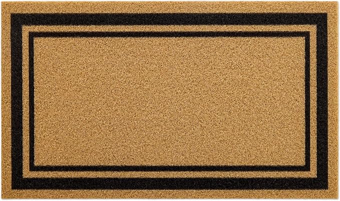OLANLY Front Door Mat, Low Profile Doormat, Stain and Fade Resistant, - Image 3