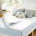 Best Price Mattress 3 Inch Gel Memory Foam Mattress Topper with Cover, CertiPUR-US Certified, Dorm Essentials, Queen