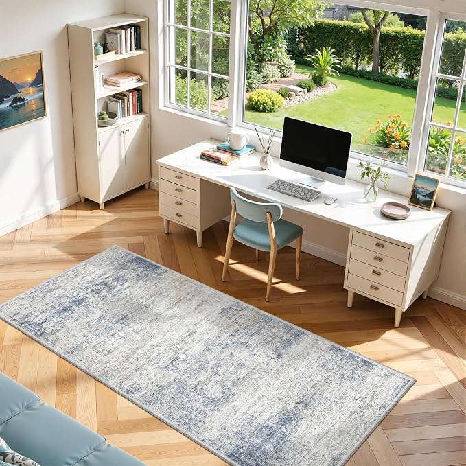 3x6 Runner Rug Non Slip, Washable Hallway Runner Rug, Nursery Room, Soft Runner - Image 4