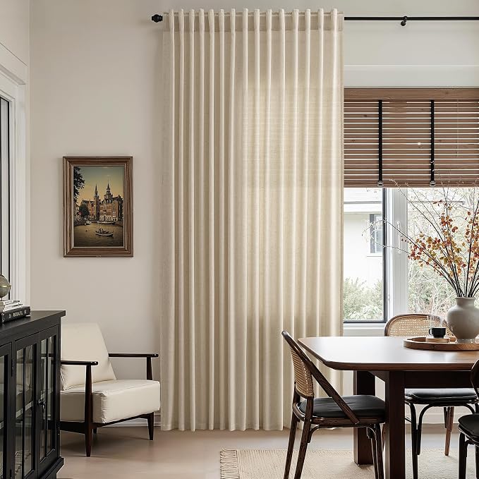 Taupe Burlywood Curtains 96 Inches Long - Image 6