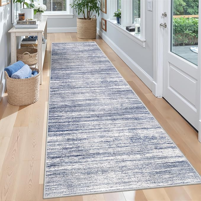 2x8 Runner Rug Non Slip, Washable Hallway Runner Rug, Nursery Room, Soft Runner - Image 4