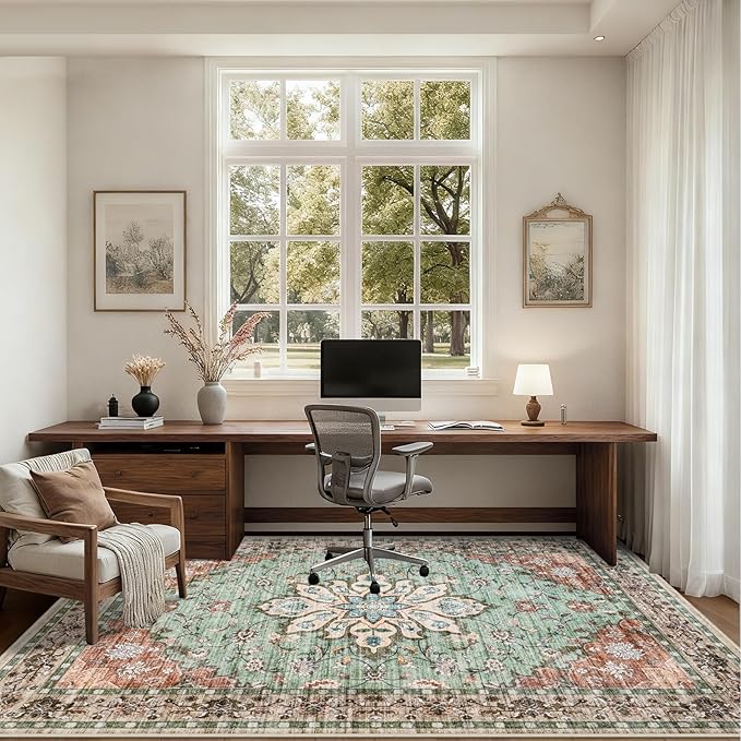 3x5 Area Rugs Living Room: Washable Rug - Image 5