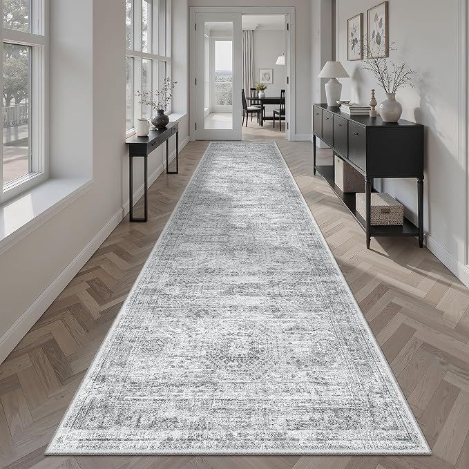 Soalmost Hallway Runner Rug 2'6"x10' Non-Slip Runners - Image 9
