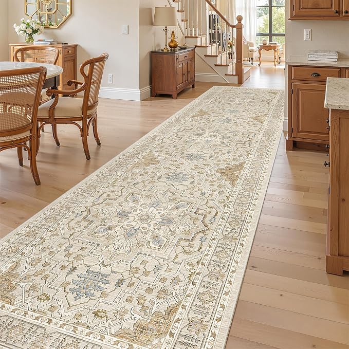 Madane Hallway Runner Rug 3x10 Washable Kitchen Runners 10ft, Soft Low-Pile - Image 4