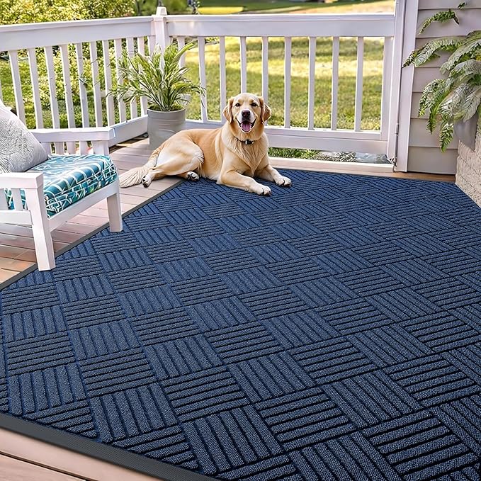 OLANLY Front Door Mat Outside Entrance 71x47, Waterproof Heavy-Duty Doormat | by OLANLY