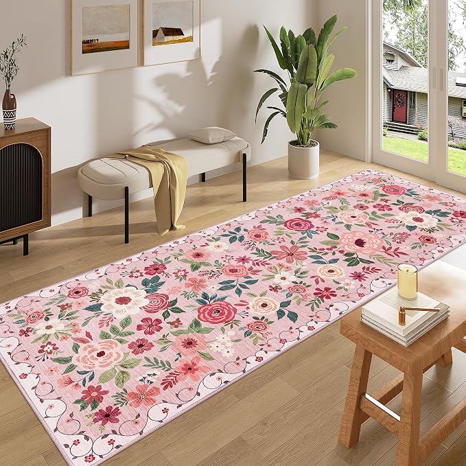 DUKINO 3x8 Kitchen Runner Rug, Washable Rug - Image 3