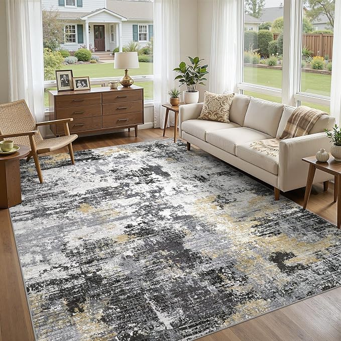 UERMEI 10x12 Area Rug for Living Room - Image 6