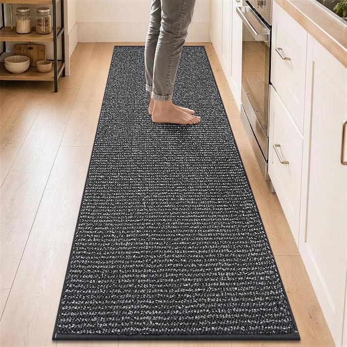 BEQHAUSE Kitchen Runner Rugs 24"x96", Kitchen Mats by BEQHAUSE