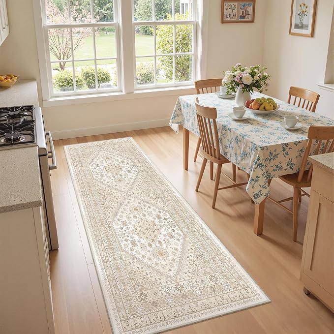 2x6 Runner Rug Non Slip, Washable Hallway Runner Rug, Nursery Room, Soft Runner - Image 8