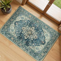 RELEANY Washable Area Rug, Small 2'x3', Water Repellent, Pet Friendly, Vintage by RELEANY