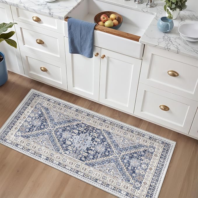 2x4 Rug Runners for Hallways Non Slip, Nursery Room, Soft Runner Rug, Stain - Image 5