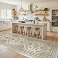 3x10 Runner Rug Non Slip Washable Hallway Runner, Front Porch, Laundry Room by Restydon
