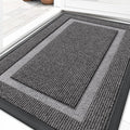 OLANLY Front Door Mat Outside 33x21, All-Season Heavy-Duty Rubber Doormat | by OLANLY