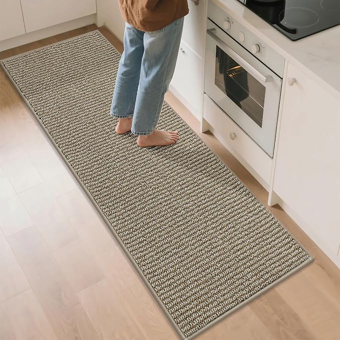 BEQHAUSE Kitchen Runner Rugs 24"x72", Kitchen Mats by BEQHAUSE