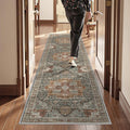 Kitchen Runner Rug Non Slip Washable Rugs 2.5x8, Carpet Runner by Restydon