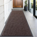 OLANLY Front Door Mat 59x23, Waterproof Heavy-Duty Indoor Outdoor Doormat | Tan by OLANLY