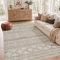cotiled Boho 6x8 Area Rugs for Living Room: Soft Moroccan Washable Rug | Stain by COTILED