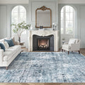 Soalmost Abstract 7x10 Area Rug by Soalmost