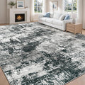 8x10 Area Rugs Washable Rug: Abstract Neutral Rugs Modern Non Slip Area Rug by MXSANYOORUG