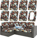 Waterproof Outdoor Cushion Covers, Stretch Patio Slipcovers | UV Resistant by hyha