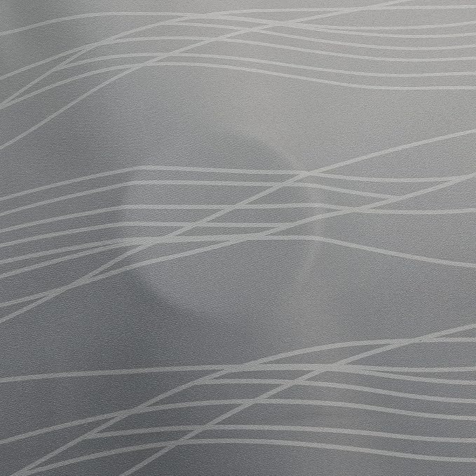 Grey and Greyish White Ombre Blackout Curtains - Image 8