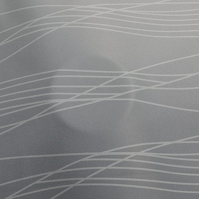 Grey and Greyish White Ombre Blackout Curtains - Image 8