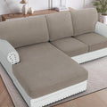 H.VERSAILTEX Backrest Cushion Covers Sectional Couch Back Cushion Covers by HVERSAILTEX