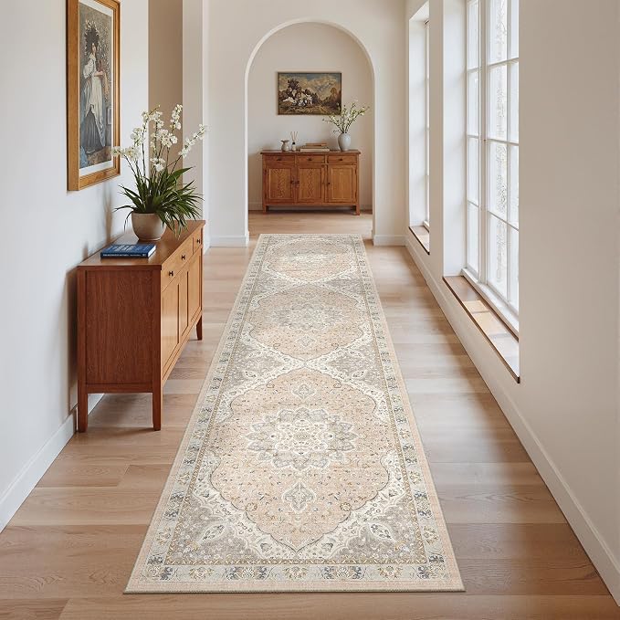 Madane Hallway Runner Rug 2x8 Washable Kitchen Rugs Non-Slip, Soft Ultra-Thin - Image 3