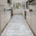 Soalmost Washable Hallway Runner Rug 4x10 Kitchen Entry Rugs Non-Slip, Stain by Soalmost