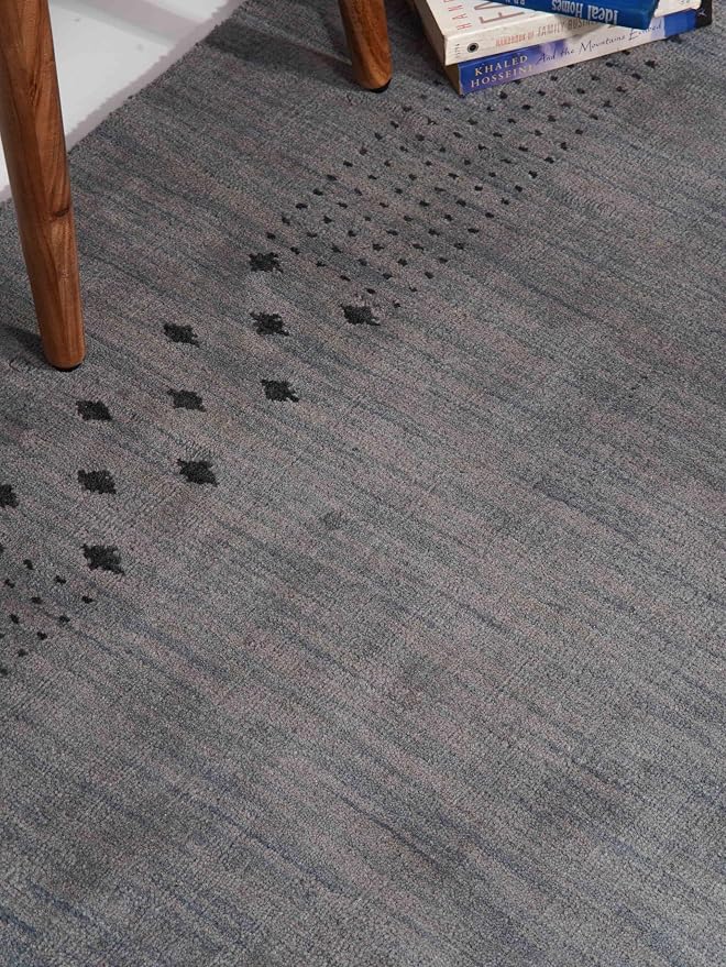 HAND KNOTTED LOOM WOOL ECO-FRIENDLY AREA RUGS - Image 3