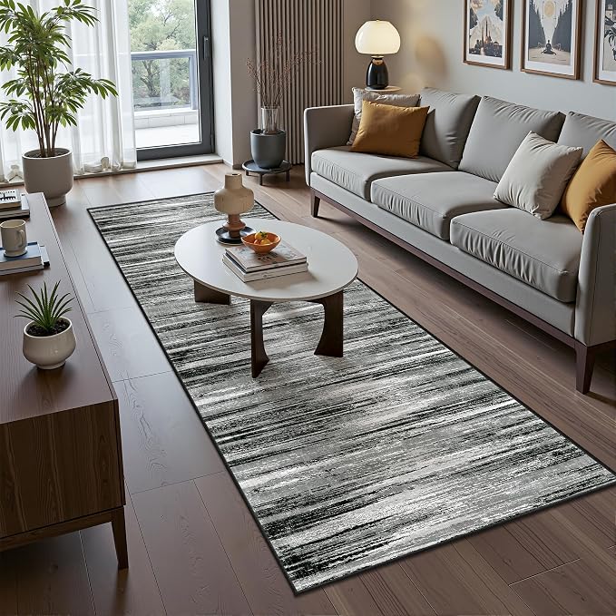 2x10 Runner Rug Non Slip, Washable Hallway Runner Rug, Laundry Room, Soft - Image 5