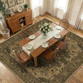 RELEANY Washable Area Rug, Square 10'x10', Water Repellent, Pet Friendly by RELEANY