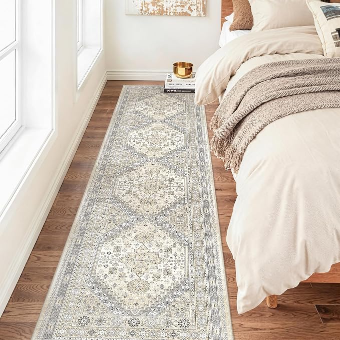 2x8 Runner Rug Non Slip, Washable Hallway Runner Rug, Nursery Room, Soft Runner - Image 4