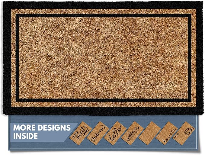 Barnyard Designs Front Door Welcome Mat | Printed Polyester Outdoor Rug by BarnyardDesigns