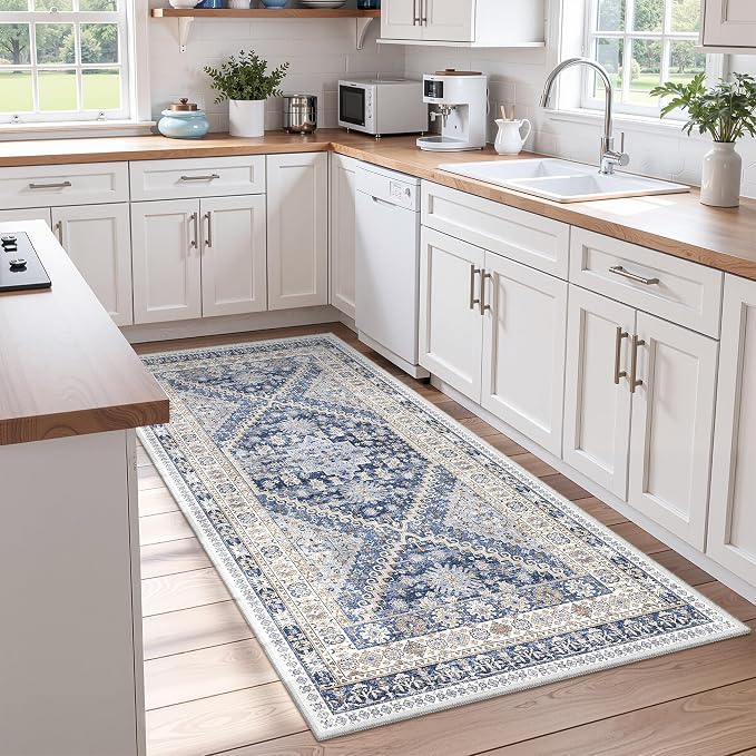 3x6 Runner Rug Non Slip, Washable Hallway Runner Rug, Nursery Room, Soft Runner - Image 4