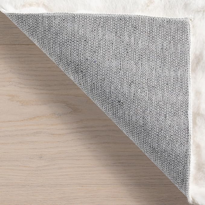 nuLOOM Jeni Off White Checkered Washable Area Rug - Image 8