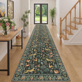 DUKINO 3x16 Hallway Runner Rug, Washable Animal Rug by DUKINO