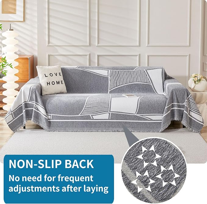 HAOMAIJIA Non Slip Couch Cover Sofa Covers - Image 2