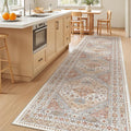3x12 Runner Rug Non Slip, Washable Hallway Runner Rug, Living Room, Long Rug by Zesthome