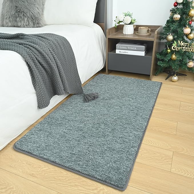 Small Area Rugs for Bedroom, 2×4 Non Slip Runner Rug, Indoor Rug Runner for by AROGANAREARUG